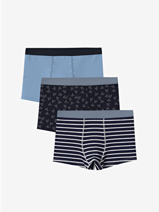 Navy Printed