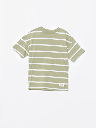 Pale Green Striped