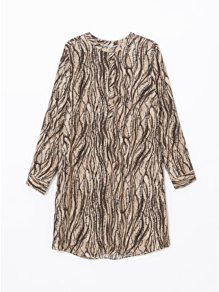 Brown Printed
