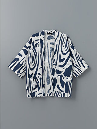 Navy Printed