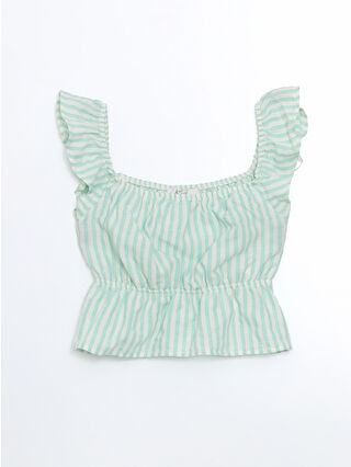 Açık Yeşil Çizgili