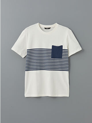 Navy Printed