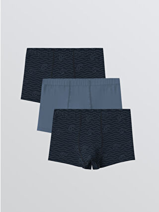 Navy Printed