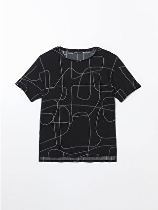 Ecru Printed