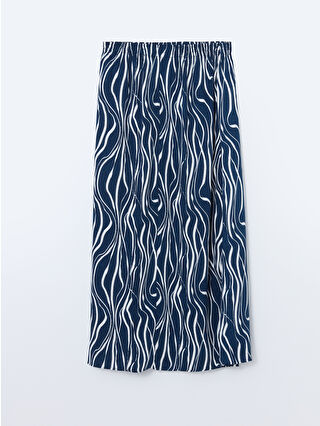 Light Navy Printed