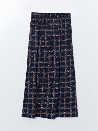 Bright Navy Printed