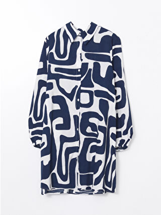 Navy Printed