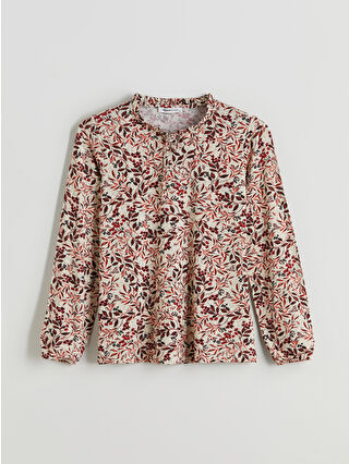 Burnt Orange Printed