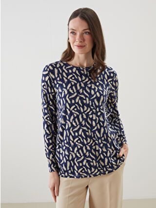 Dark Beige Printed