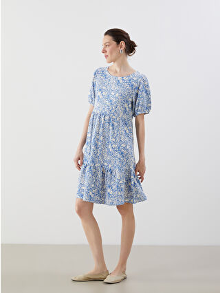 Woman BLUE Dress -S5GM12Z8-LQQ - LC Waikiki