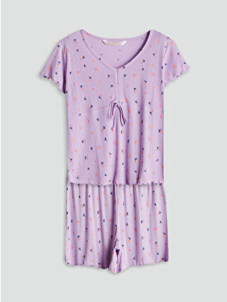 Lilac Printed