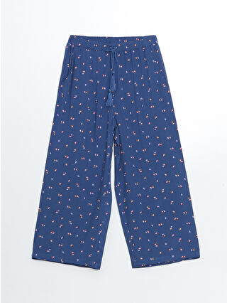 Dark Blue Printed