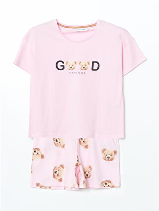 Pink Printed