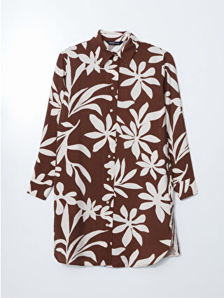 Brown Printed