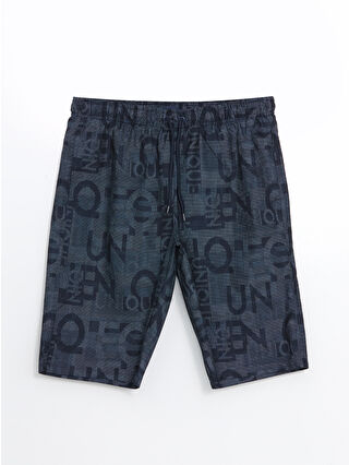 Navy Printed