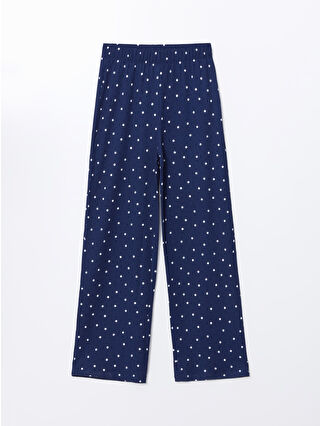 Light Navy Printed