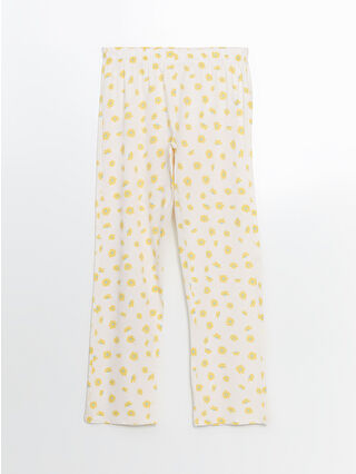 Uçuk Pembe Baskılı