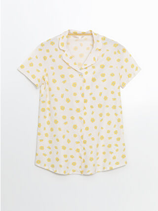 Uçuk Pembe Baskılı