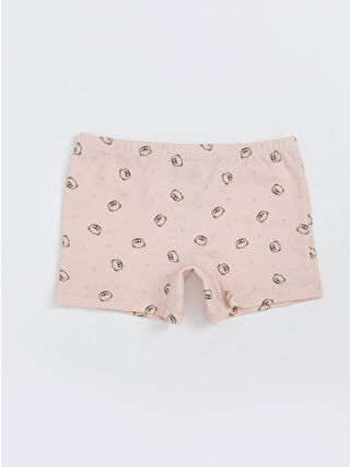 Uçuk Pembe Baskılı