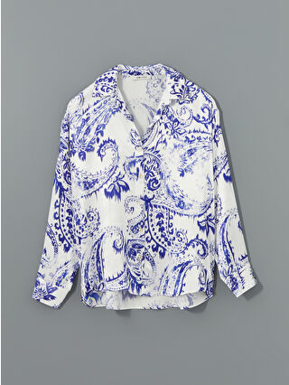 Navy Printed