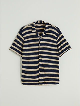 Navy Striped