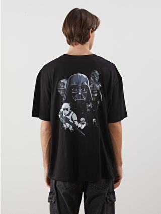 XSIDE Crew Neck Star Wars Printed Jersey Men's T-Shirt