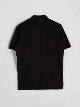 LCW Vision Men's Polo Collar Knitted T-shirt - S5ID52Z8-ZNT | LC