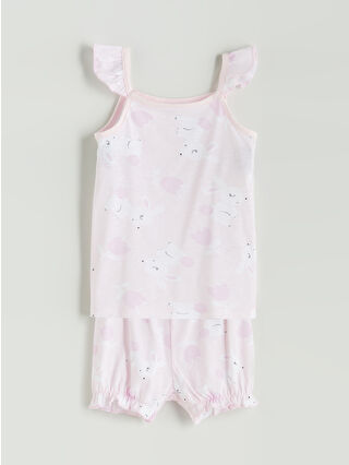 Light Pink Printed