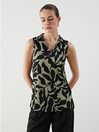 Khaki Printed