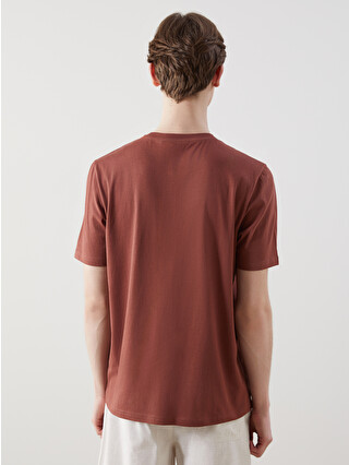 XSIDE Crew Neck Milano Printed Jersey Men's T-shirt - S5IL32Z8-Z6Q