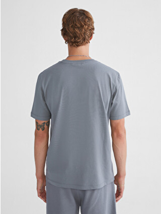 XSIDE Crew Neck Printed Jersey Men's T-shirt - S5IM06Z8-Z38 | LC