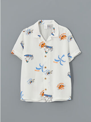 لون كريمي مطبوع