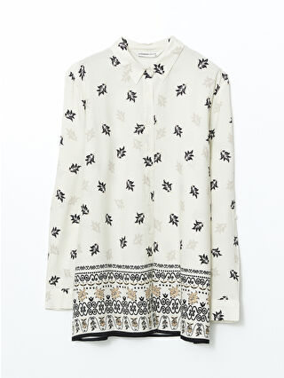 Beige Printed