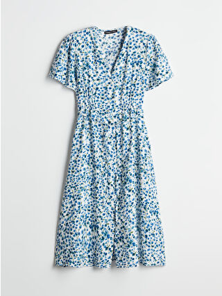 Navy Printed