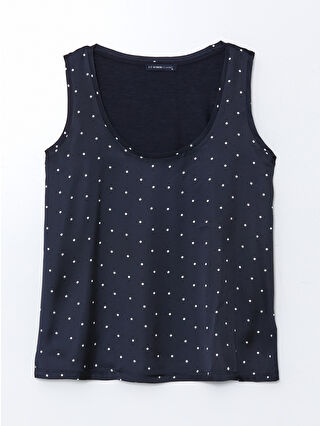 Navy Printed