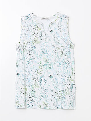 White Printed