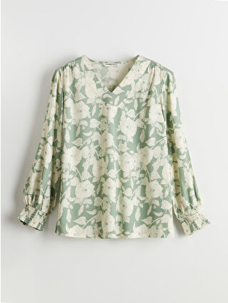 Mint Green Printed