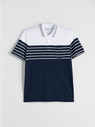 Navy Striped