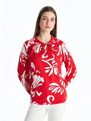 Red Printed