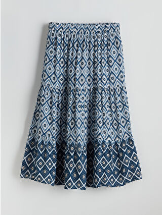 Navy Printed