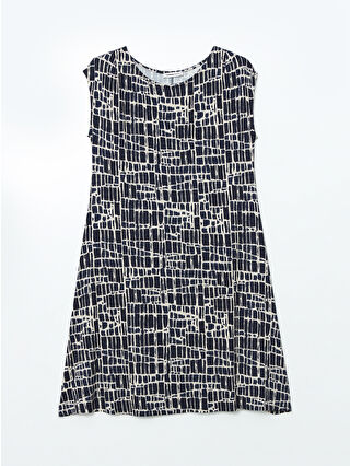 Navy Printed