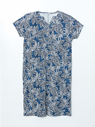 Navy Printed