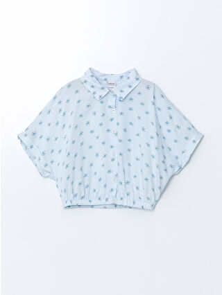 Light Blue Printed