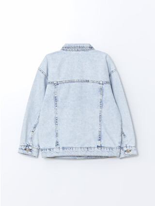 LCW Kids Джинсовая Куртка Для Девочек - S5JV75Z4-V2T | LC Waikiki