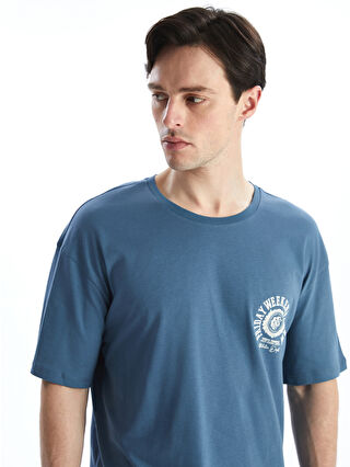 LCW ECO Bisiklet Yaka Düz Erkek Tişört - S5K346Z8-HQ6 | LCW