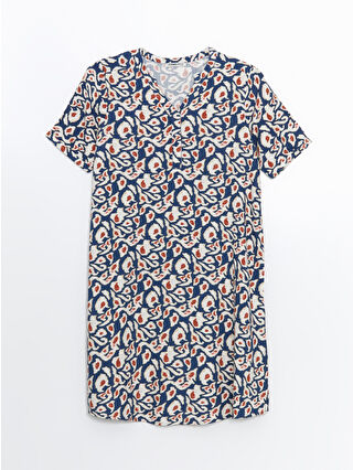 Navy Printed