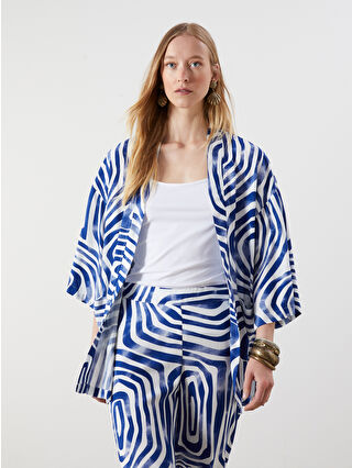 Navy Printed