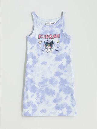 Uçuk Lila Baskılı