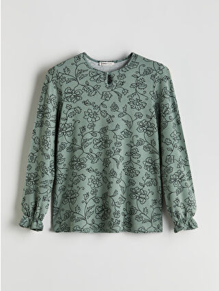 Dull Green Printed