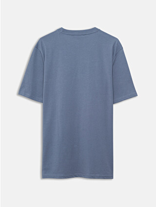 XSIDE Crew Neck Printed Men's T-shirt - S5KM74Z8-YVD | LC Waikiki